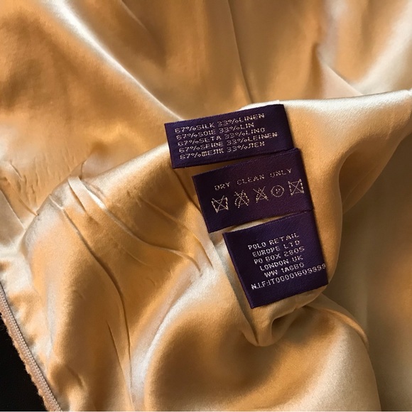 Ralph Lauren Purple Label 100% Linen Dress - Picture 3 of 6